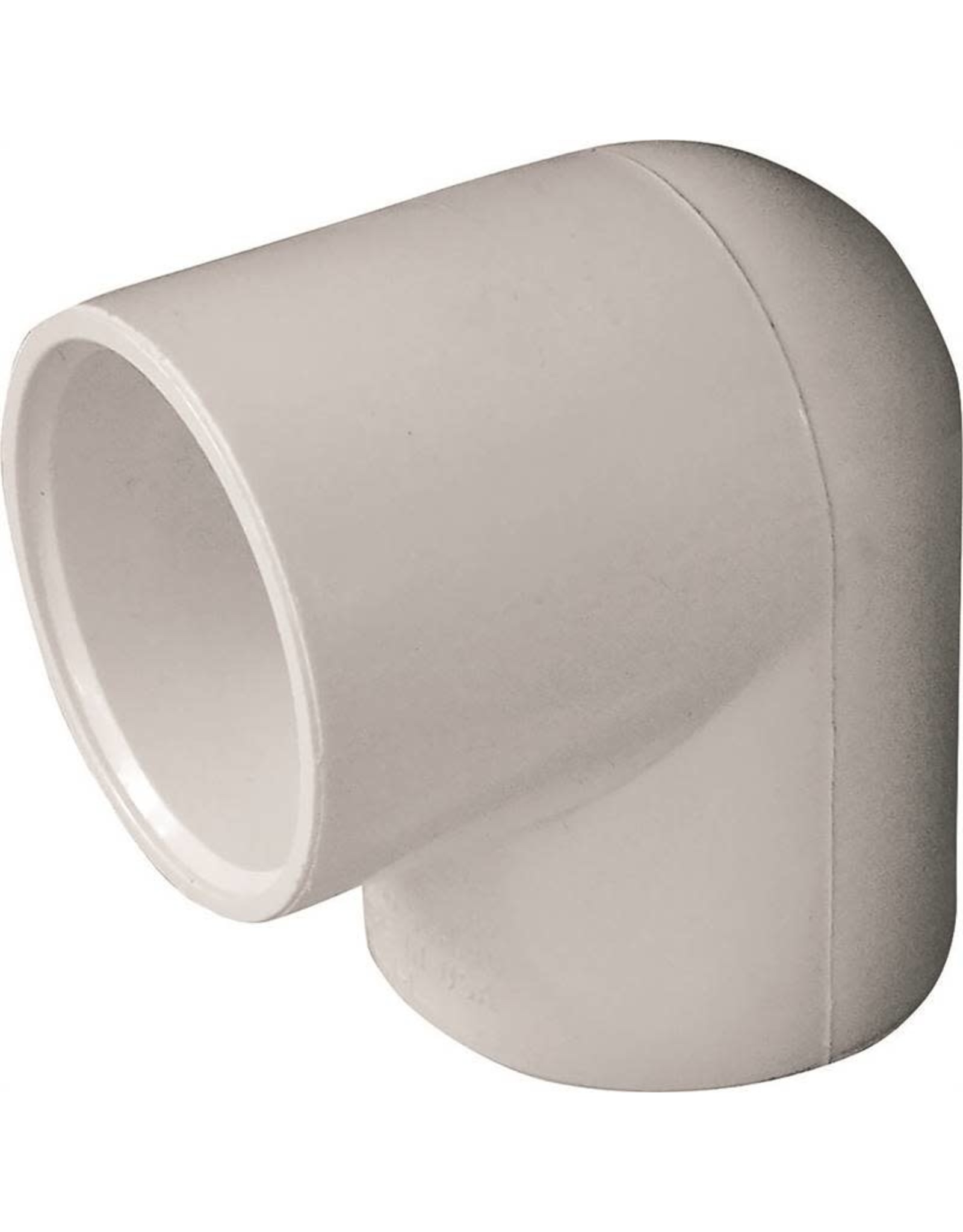 Lasco LASCO 406012BC Pipe Elbow, 1-1/4 in, Slip, 90 deg Angle, PVC, White, SCH 40 Schedule, 370 psi Pressure