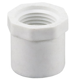 Lasco LASCO 438101BC Reducing Bushing, 3/4 x 1/2 in, Spigot x FIP, PVC, SCH40 Schedule