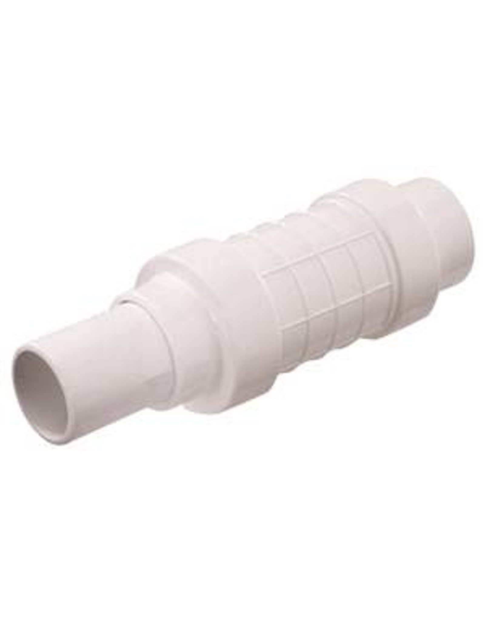 NDS NDS Quik-Fix QF-1000 Pipe Repair Coupler, 1 in, Socket x Spigot, White, SCH 40 Schedule, 150 psi Pressure