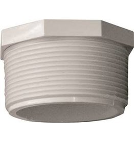 Lasco LASCO 450020BC Pipe Plug, 2 in, MIP, PVC, SCH40 Schedule