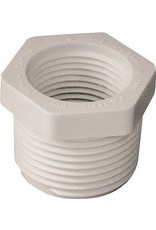 Lasco LASCO 439131BC Reducer Bushing, 1 x 3/4 in, MPT x FPT, PVC, SCH 40 Schedule