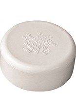 Ipex CANPLAS 193081 Pipe Cap, 1-1/2 in, Hub, PVC, White*