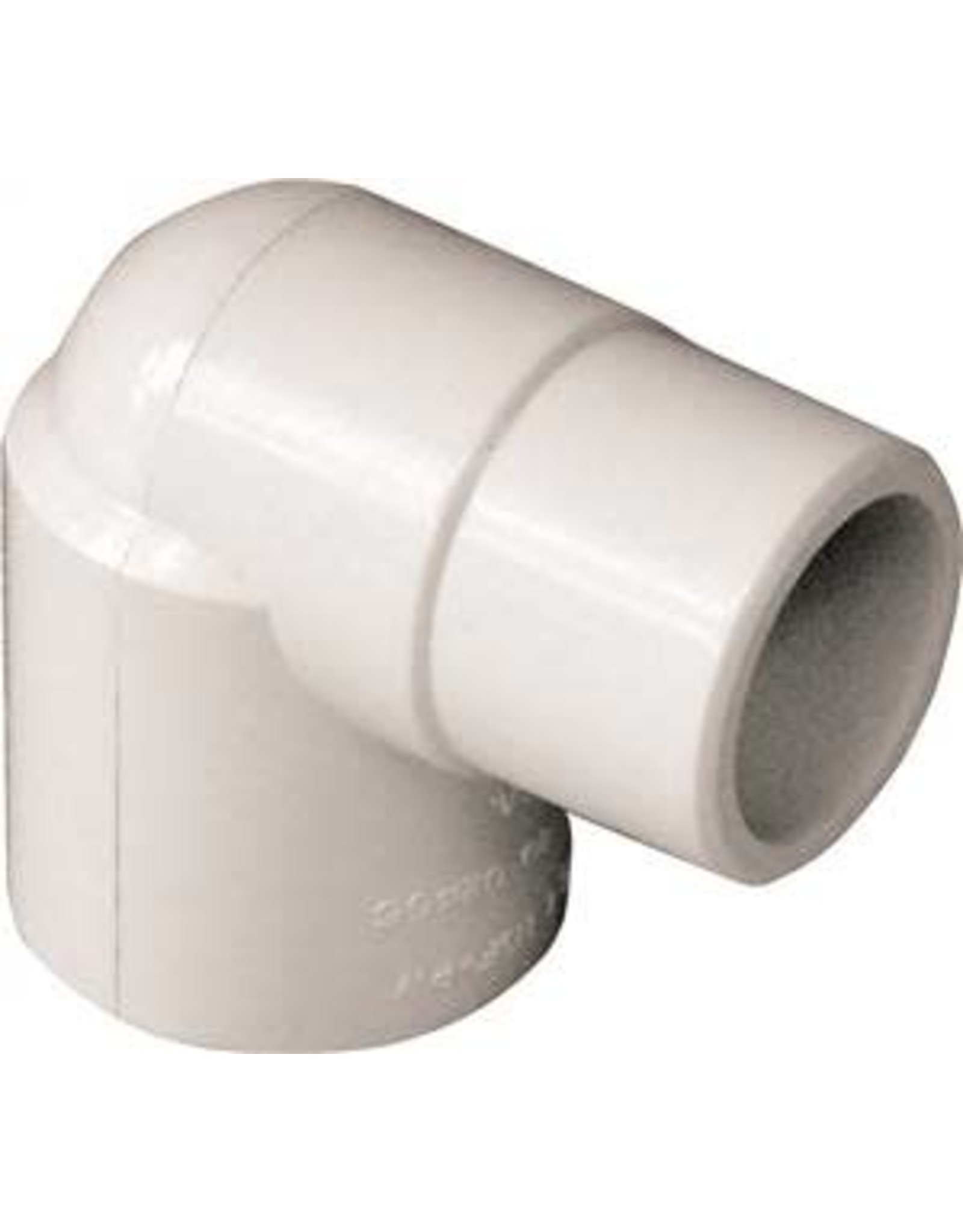 Lasco LASCO 409007BC Street Elbow, 3/4 in, Slip, 90 deg Angle, PVC, White, SCH 40 Schedule, 480 psi Pressure