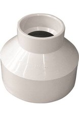 Ipex IPEX 193023 Reduced Coupling, 3 x 1-1/2 in, Hub, PVC, White, SCH 40 Schedule