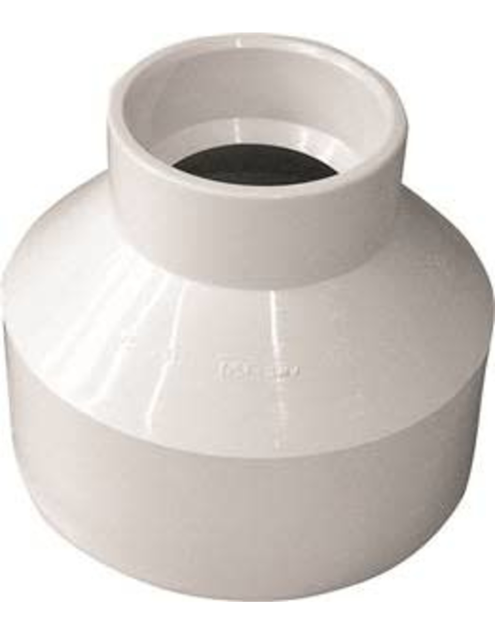 Ipex IPEX 193023 Reduced Coupling, 3 x 1-1/2 in, Hub, PVC, White, SCH 40 Schedule