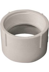 Ipex CANPLAS 192892 Pipe Adapter, 2 in, FNPT x Hub, PVC, White