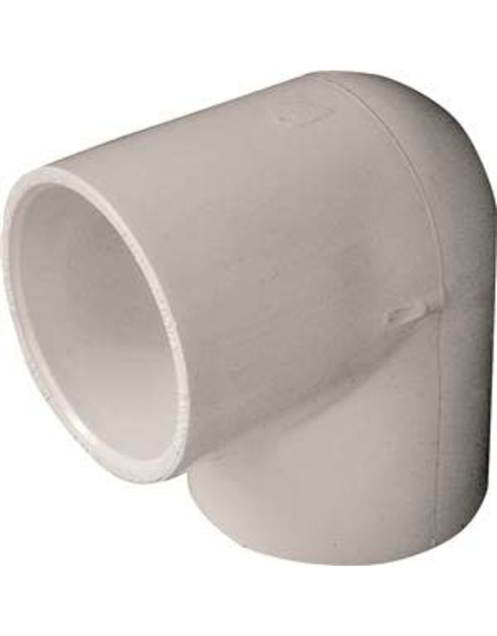 Lasco LASCO 406015BC Pipe Elbow, 1-1/2 in, Slip, 90 deg Angle, PVC, White, SCH 40 Schedule, 330 psi Pressure