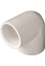 Lasco LASCO 406007BC Pipe Elbow, 3/4 in, Slip, 90 deg Angle, PVC, White, SCH 40 Schedule