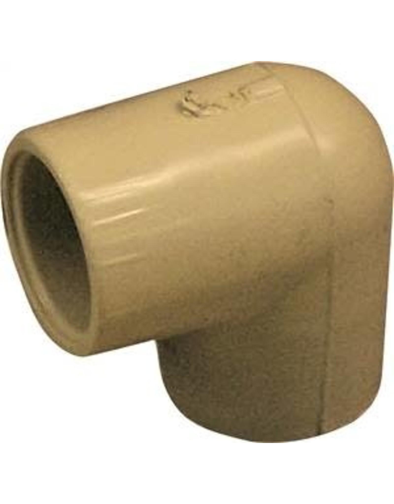 Nibco NIBCO T00100D Pipe Elbow, 1/2 in, Female x Solvent Weld, 90 deg Angle, CPVC, 40 Schedule, 140 psi Pressure