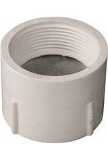 Ipex IPEX 192891 Pipe Adapter, 1-1/2 in, FNPT x Hub, PVC, White, SCH 40 Schedule