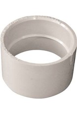 Ipex CANPLAS 193002 Coupling, 2 in, Hub, PVC, White