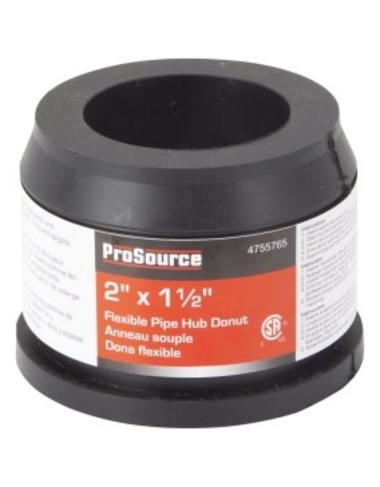 Prosource ProSource 22U-139 Pipe Hub Donut, 2 x 1-1/2 in