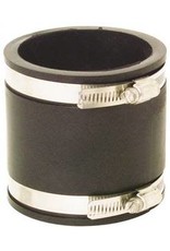 Fernco FERNCO 1056 1056-33 Flexible Pipe Coupling, 3 in, PVC, 4.3 psi Pressure