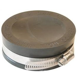 Fernco Fernco QC-103 Pipe Cap, 3 in Slip, PVC