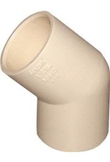 Nibco NIBCO T00090D Pipe Elbow, 3/4 in, 45 deg Angle, CPVC, 40 Schedule