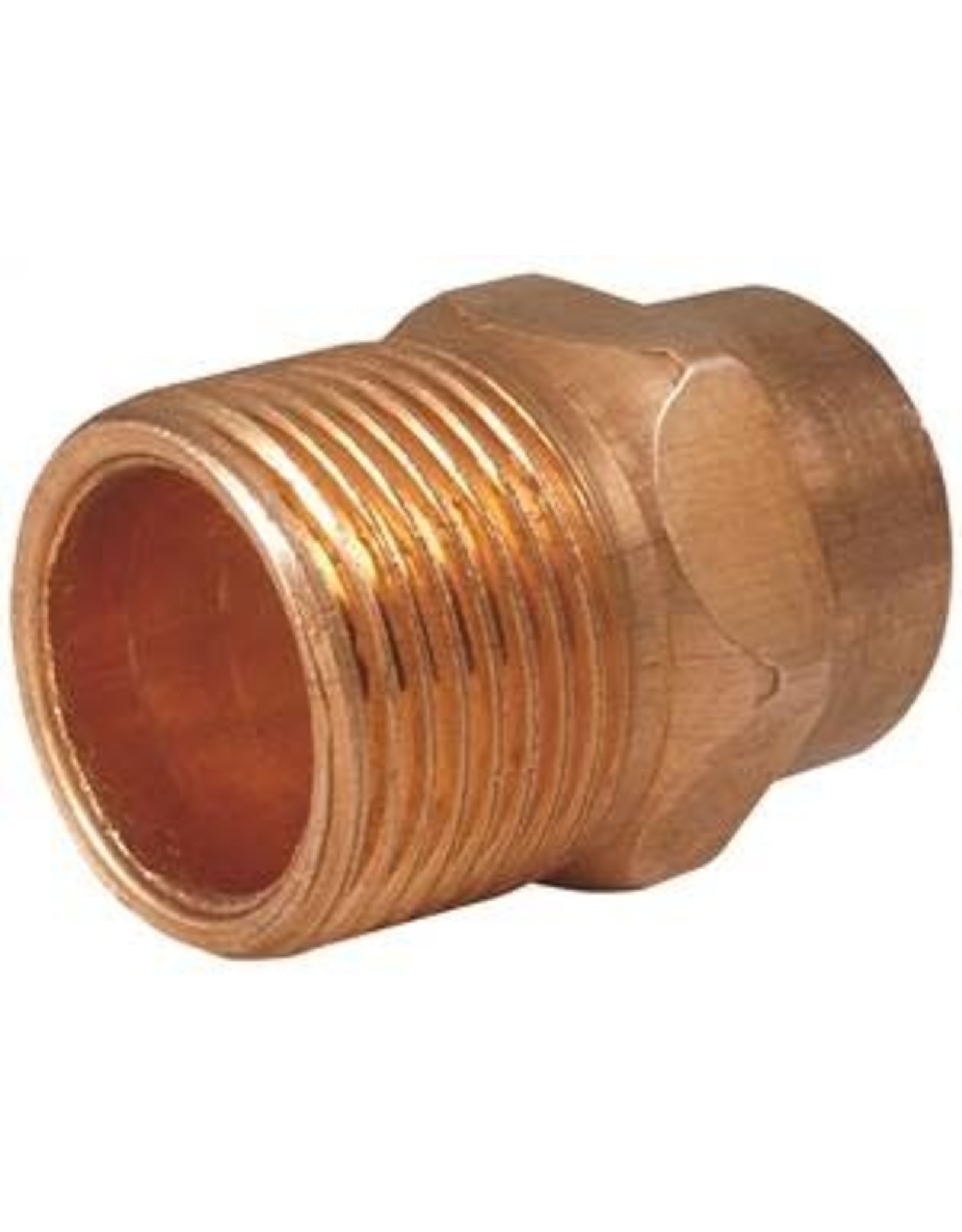 Elkhart EPC 104 Series 30310 Pipe Adapter, 1/2 in, Sweat x MNPT, Copper