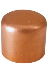 Elkhart EPC 30626 Tube Cap, 1/2 in, Sweat, Wrot Copper