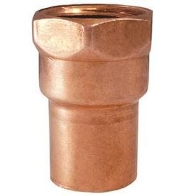 Elkhart EPC 103 Series 30130 Pipe Adapter, 1/2 in, Sweat x FNPT, Copper