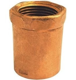 Elkhart EPC 103 Series 30150 Pipe Adapter, 3/4 in, Sweat x FNPT, Copper