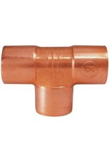 Elkhart EPC 111 32768 Pipe Tee, 3/4 in, Sweat, Copper