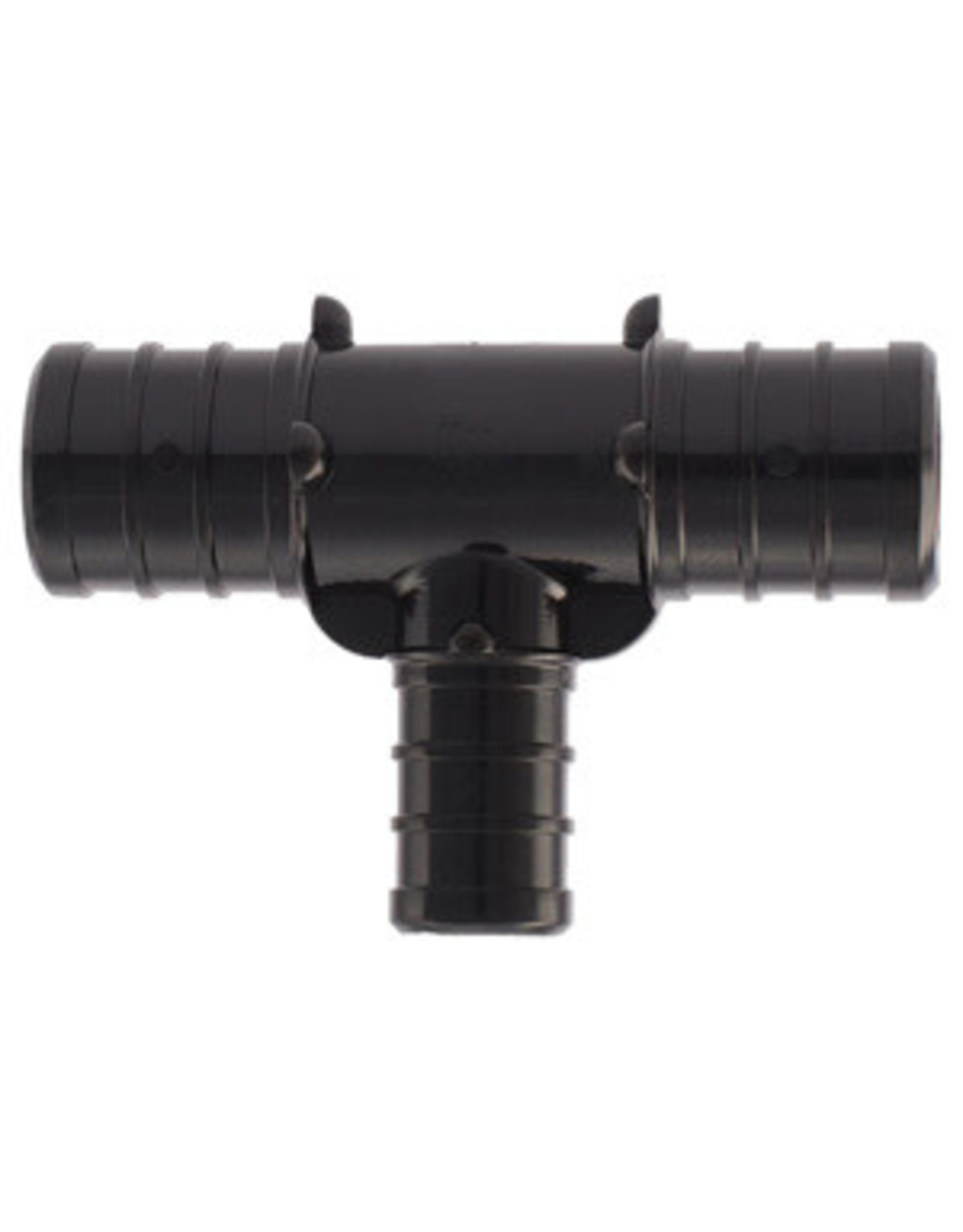 Apollo Valves Apollo Valves PXPAT3434125PK Pipe Tee, 3/4 x 1/2 in, Barb, Plastic, Black, 200 psi Pressure