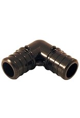 Apollo Valves Apollo Valves ApolloPEX PXPAE125PK Pipe Elbow, 1/2 in, Barb, 90 deg Angle, Poly Alloy, 200 psi Pressure