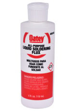 Oatey Oatey 30106 Soldering Flux, 4 oz, Liquid, Light Yellow