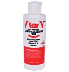 Oatey Oatey 30106 Soldering Flux, 4 oz, Liquid, Light Yellow