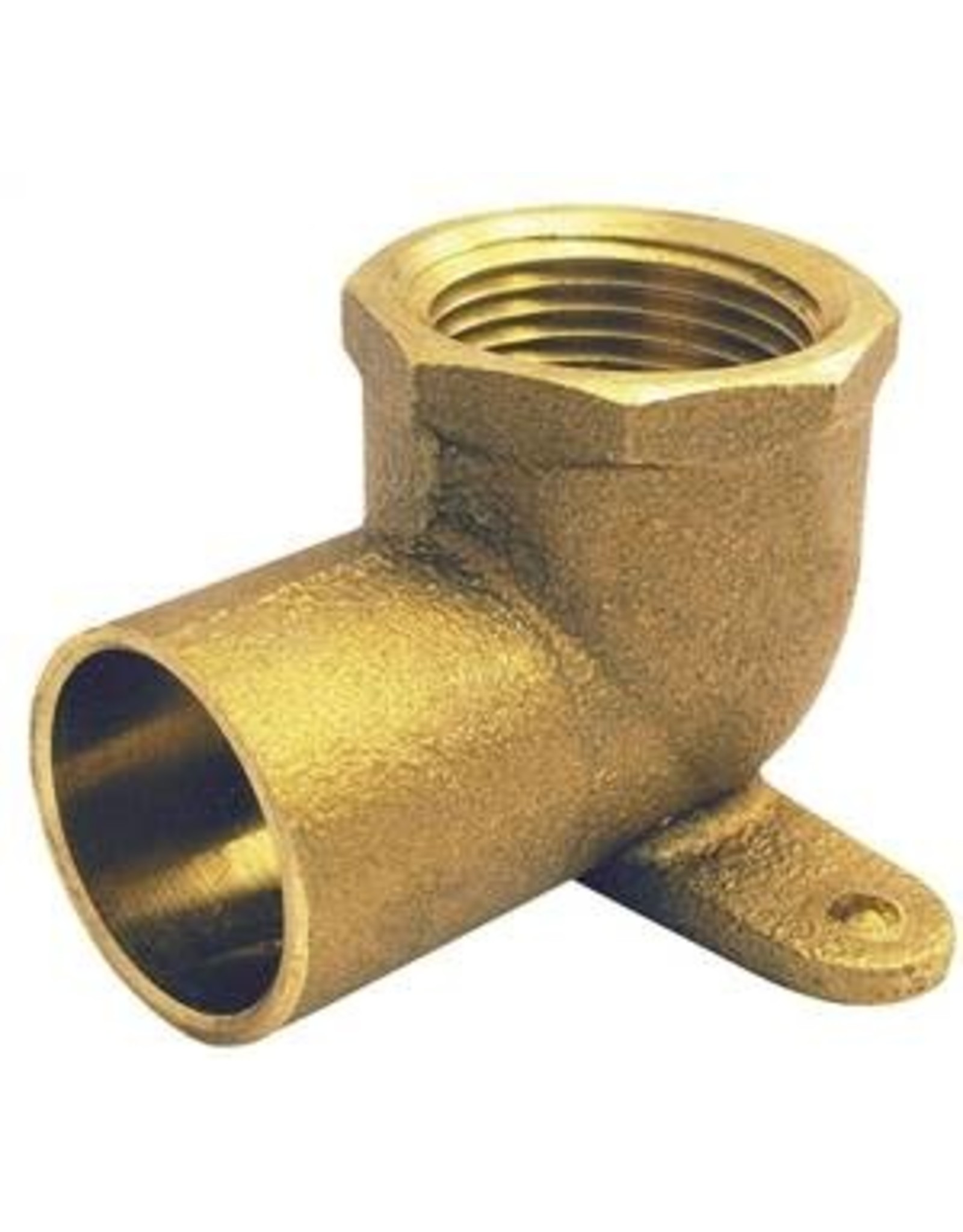 Elkhart EPC 10156858 Pipe Elbow, 3/4 in, Compression x Female, 90 deg Angle, Cast Brass