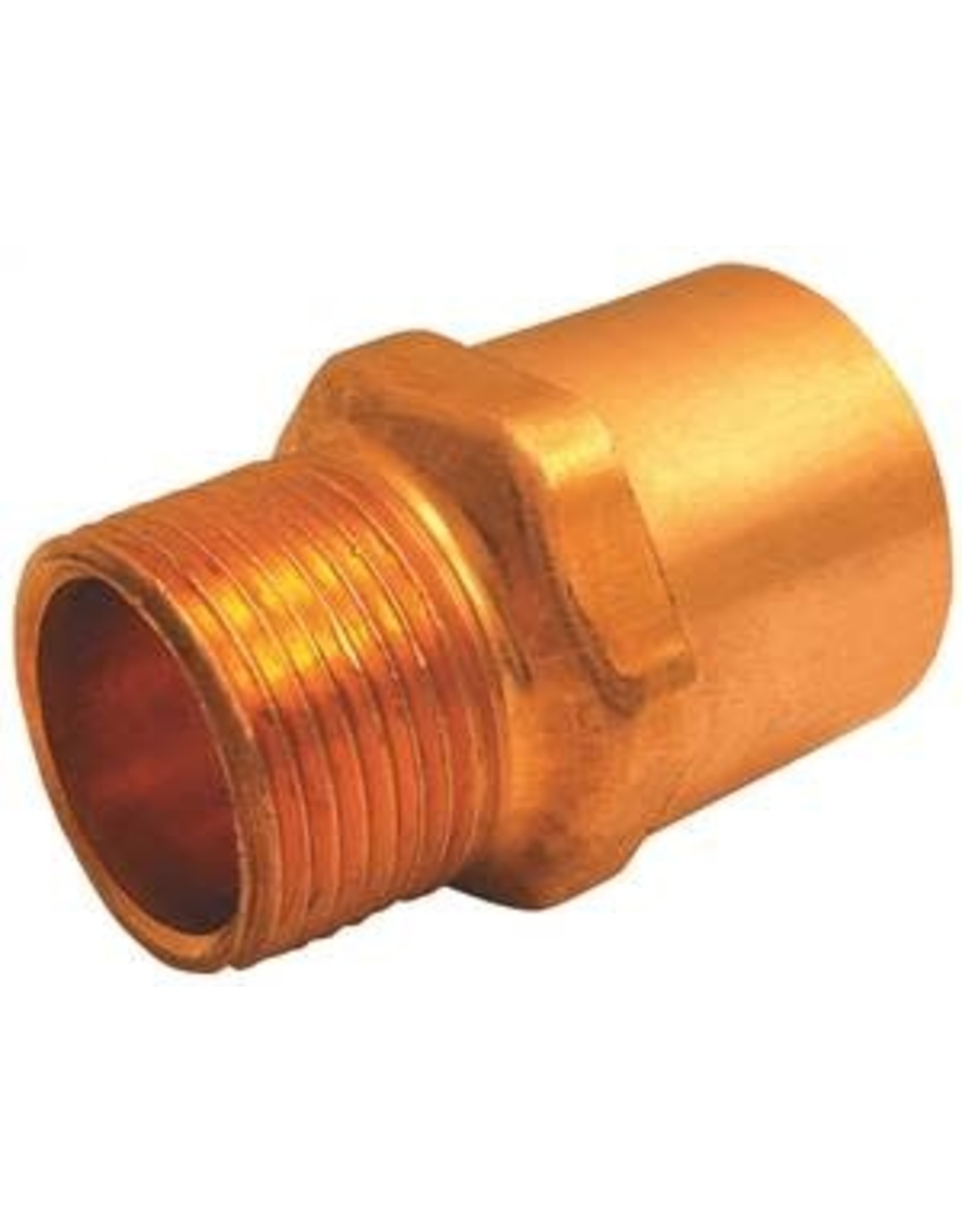 Elkhart EPC 104R Series 30316 Reducing Adapter, 1/2 x 3/4 in, Sweat x MNPT, Copper