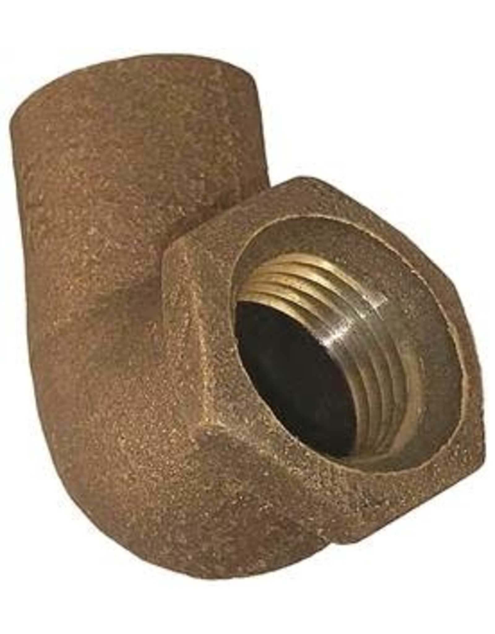 Elkhart EPC 10159202/10156792 Pipe Elbow, 1/2 x 3/4 in, C x FIP, 90 deg Angle, Cast Copper