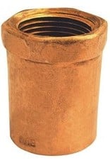 Elkhart EPC 103R Series 30156 Reducing Adapter, 3/4 x 1/2 in, Sweat x FNPT, Copper