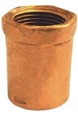 Elkhart EPC 103R Series 30134 Reducing Adapter, 1/2 x 3/4 in, Sweat x FNPT, Copper