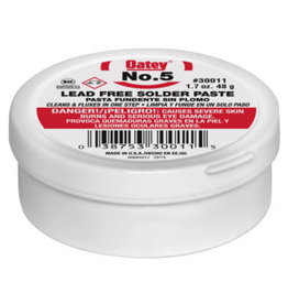 Oatey Oatey 30011 Paste Flux, 1.7 oz, Paste, Yellow