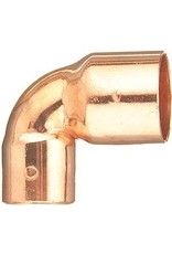 Elkhart EPC 31290 Pipe Reducing Elbow, 3/4 x 1/2 in, C x C, Sweat, 90 deg Angle, Copper