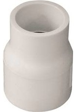 Lasco LASCO 429101BC Reducer Coupling, 3/4 x 1/2 in, Slip, PVC, White, SCH 40 Schedule