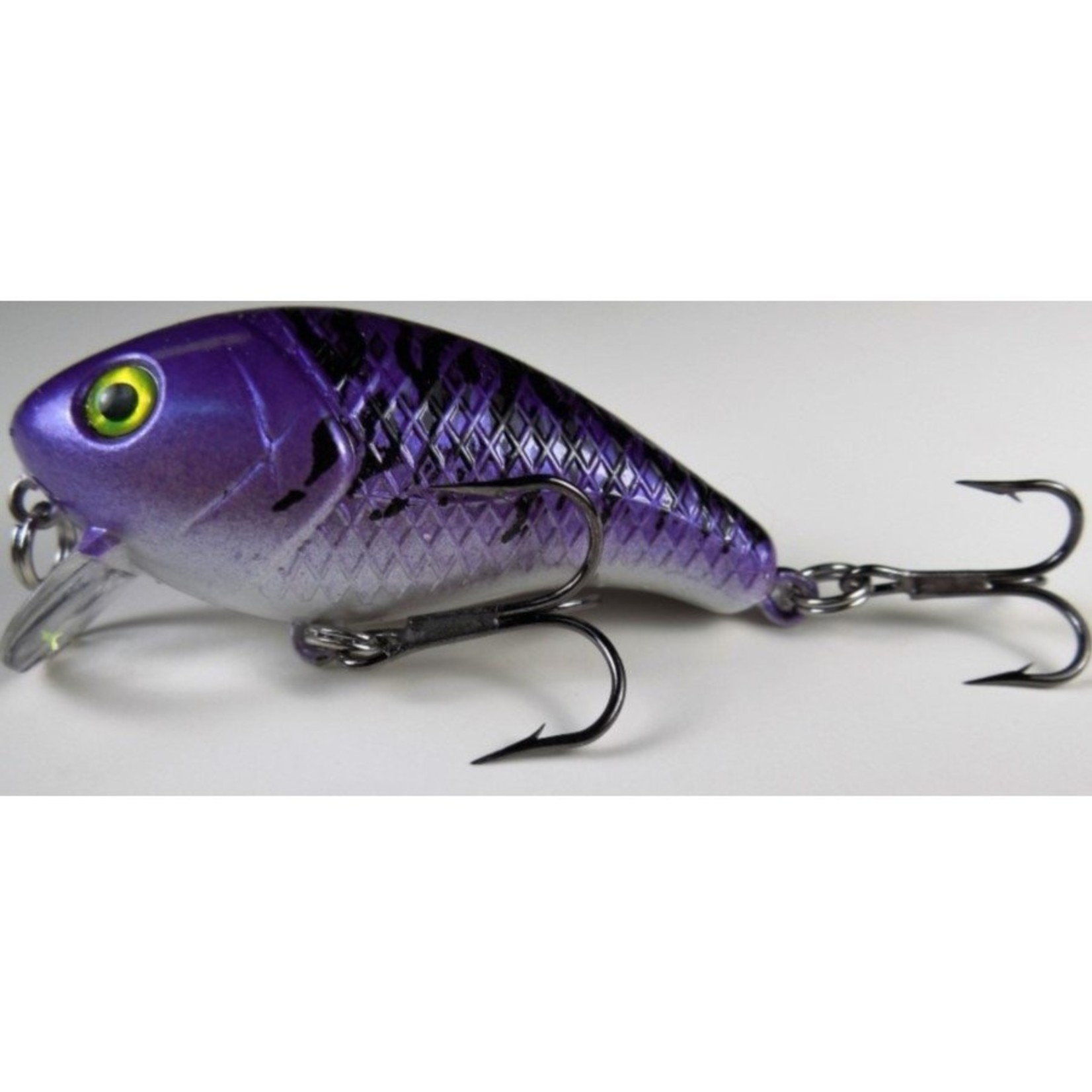 Mann's Bait Company Baby 1-Minus | Purple Tiger