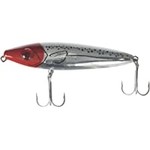 L& S Bait Company MirrOlure | SHE DOG SURFACE WALKER 4in 3/4oz "RED HD/CHROME"