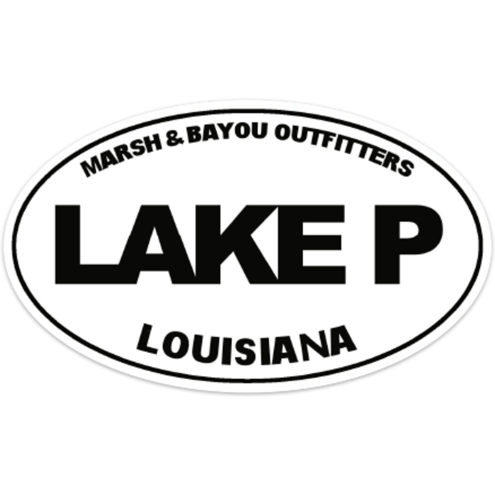Marsh & Bayou Outfitters | Lake Pontchartrain Decal 5"
