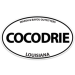 Marsh & Bayou Outfitters | Cocodrie Decal 5"