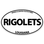 Marsh & Bayou Outfitters | Rigolets Decal 5"