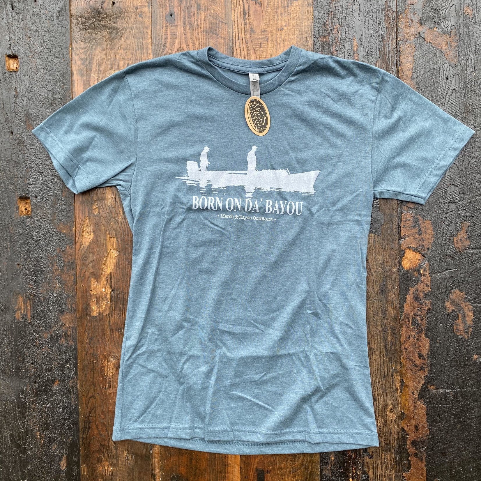 Marsh & Bayou Outfitters | Born On Da' Bayou  Tee