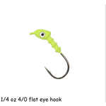 Baad Marine Supply | Knotty Hooker 1/4oz 4/0 "Chartreuse"