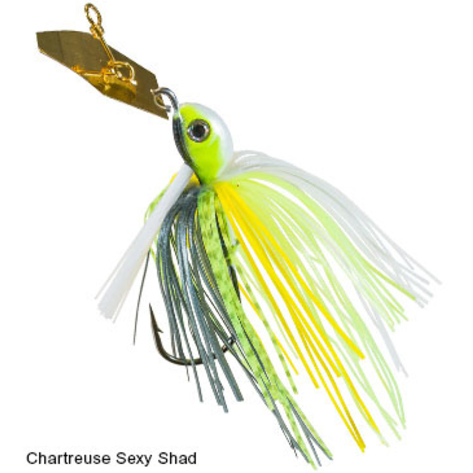 Z-MAN | Weedless Project Z Chatter Bait 3/8oz "Chartreuse Sexy Shad"