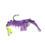 Vudu | 2" Baby Shrimp "Purple Chartreuse Tail"