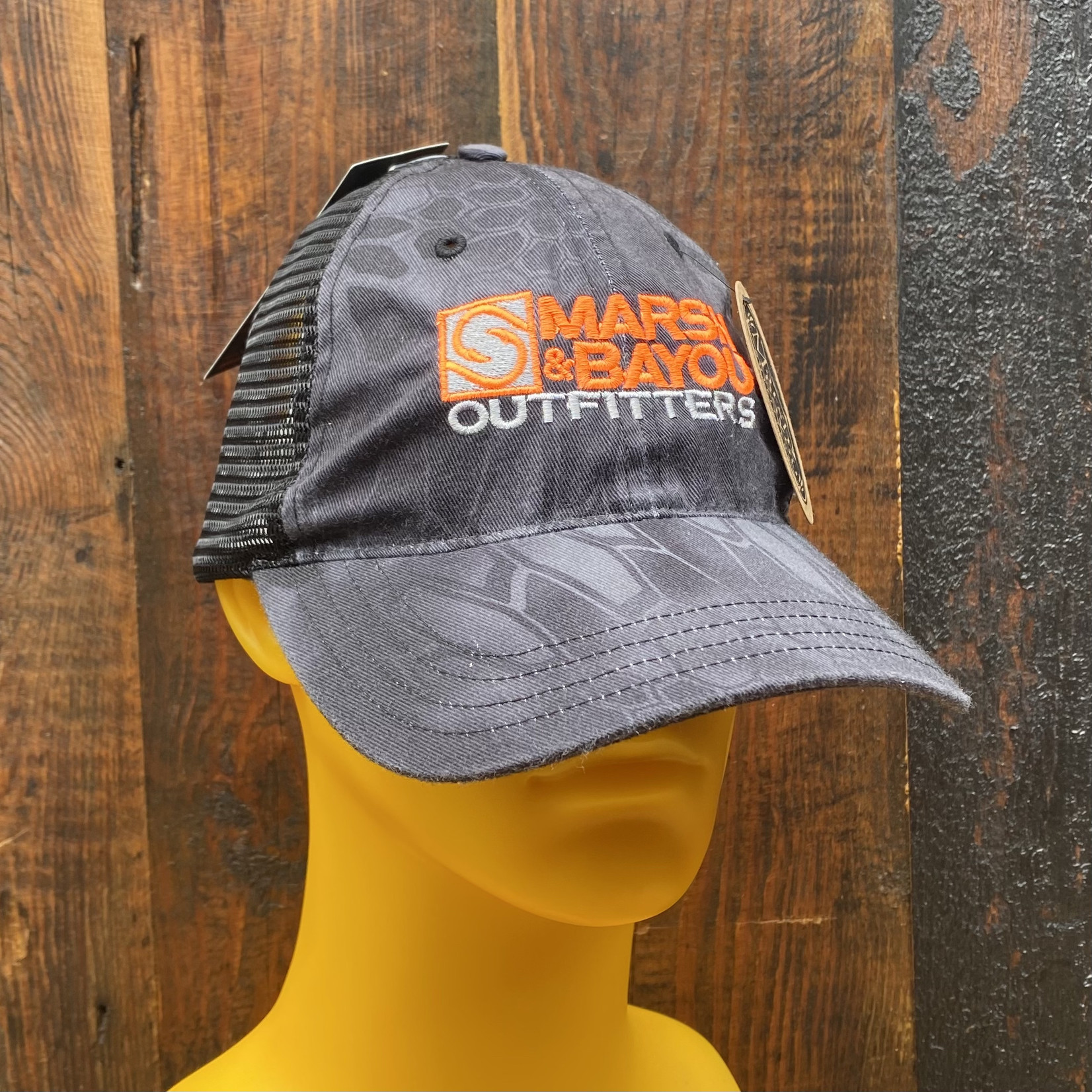 Marsh & Bayou Outfitters | Hooks "Kryptek Typhon & Black" Hat