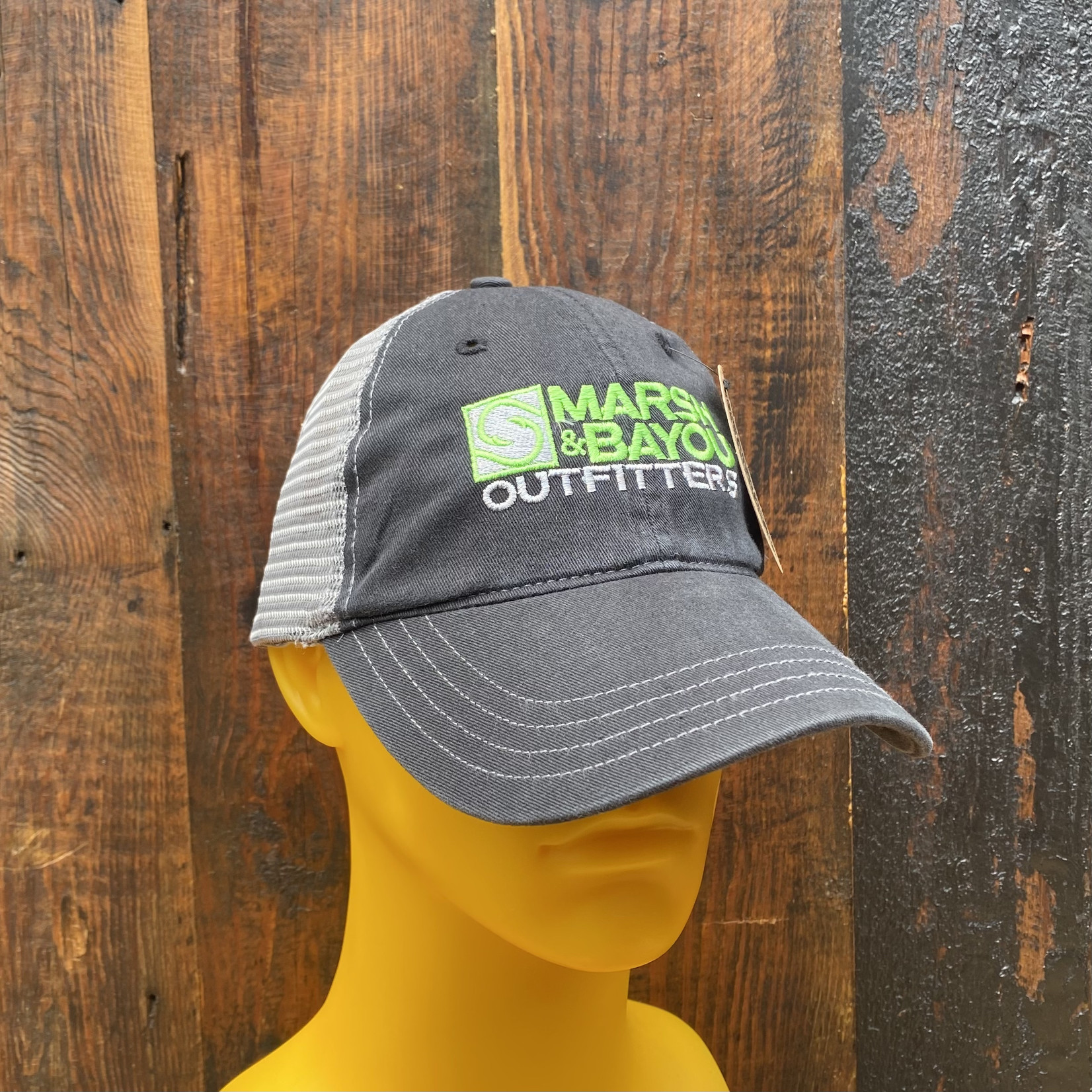 Marsh & Bayou Outfitters | Hooks "Black & Charcoal" Hat