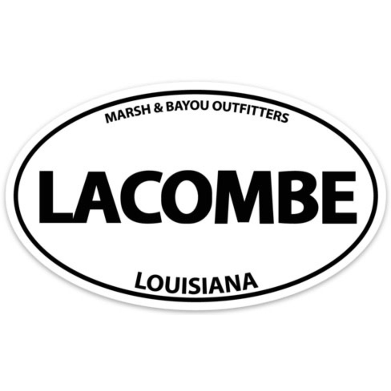 Marsh & Bayou Outfitters | Lacombe Decal 5"