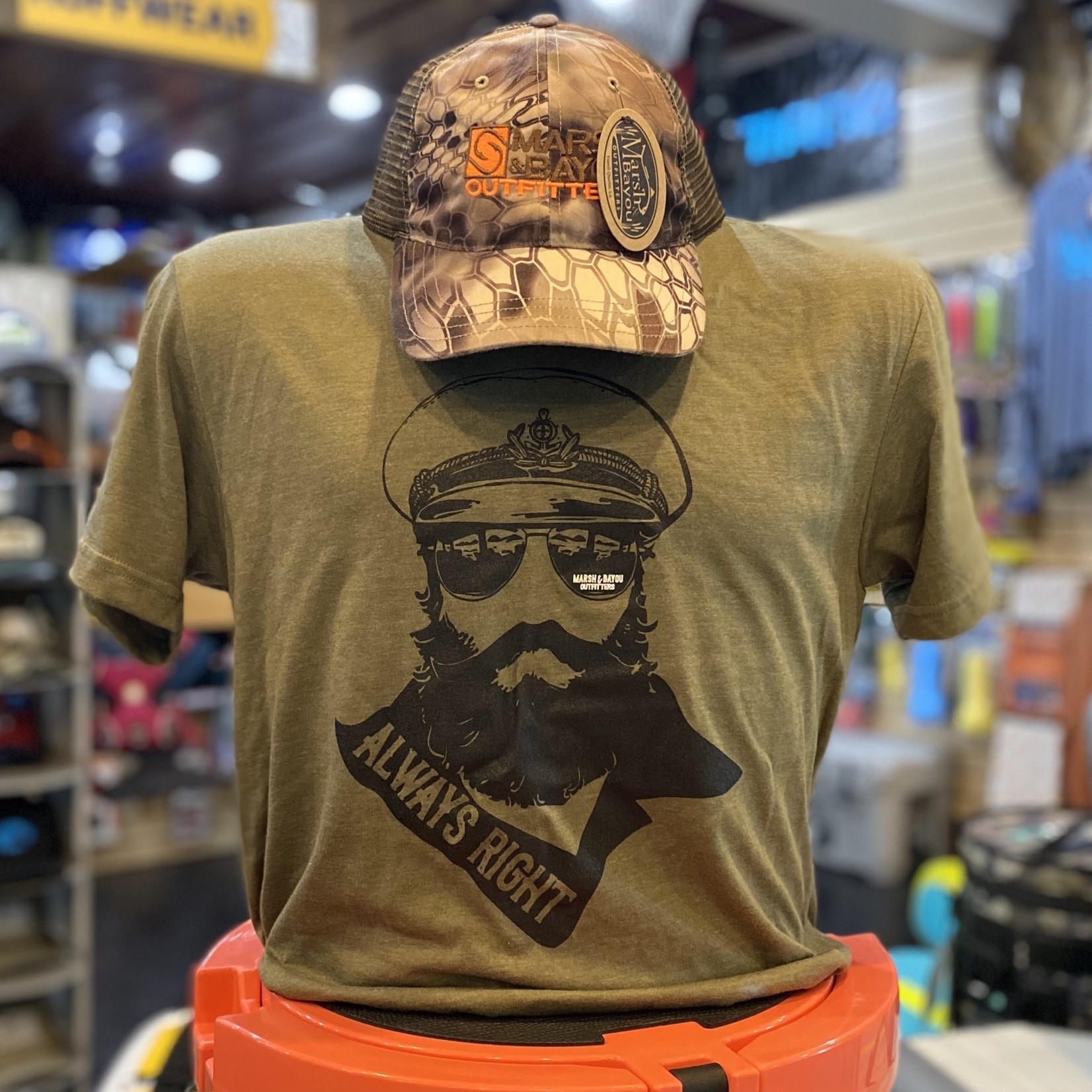 Marsh & Bayou Outfitters | "Always Right" Tee