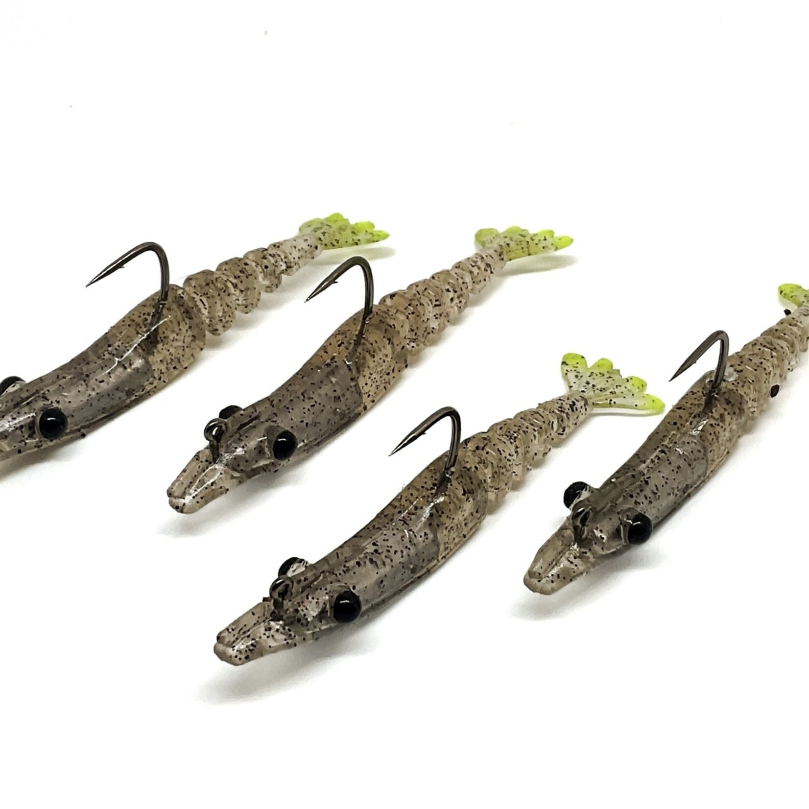 Marker 54 | 2.5" Shrimplet - Brown w/ Chart Tail